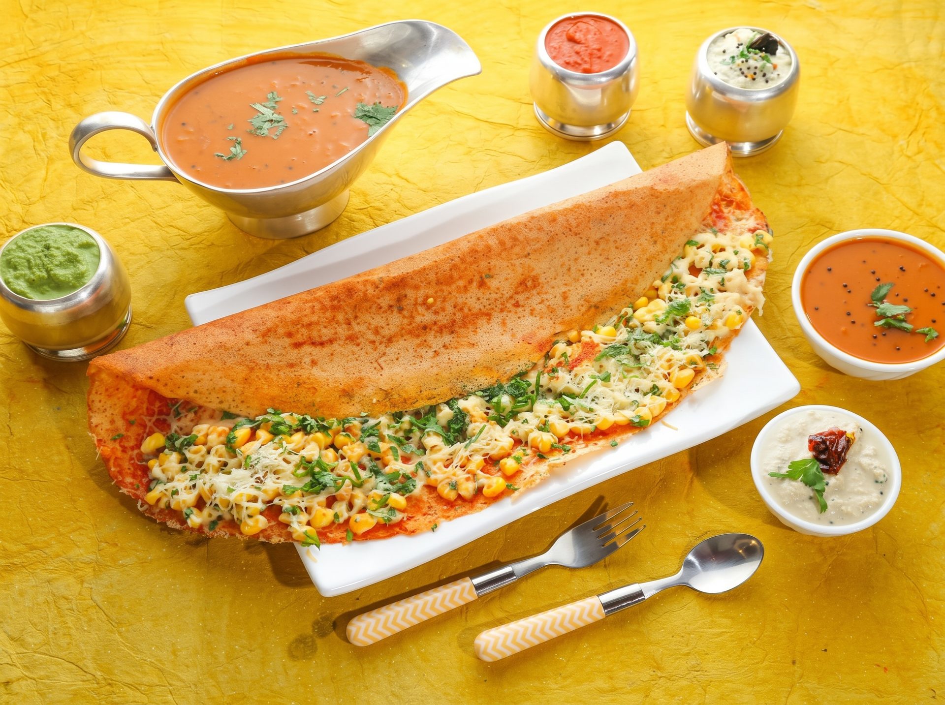 South Indian, North Indian, Chaat, and more