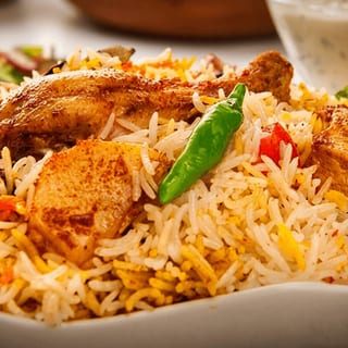 Hyderabadi Boneless Chicken Biryani