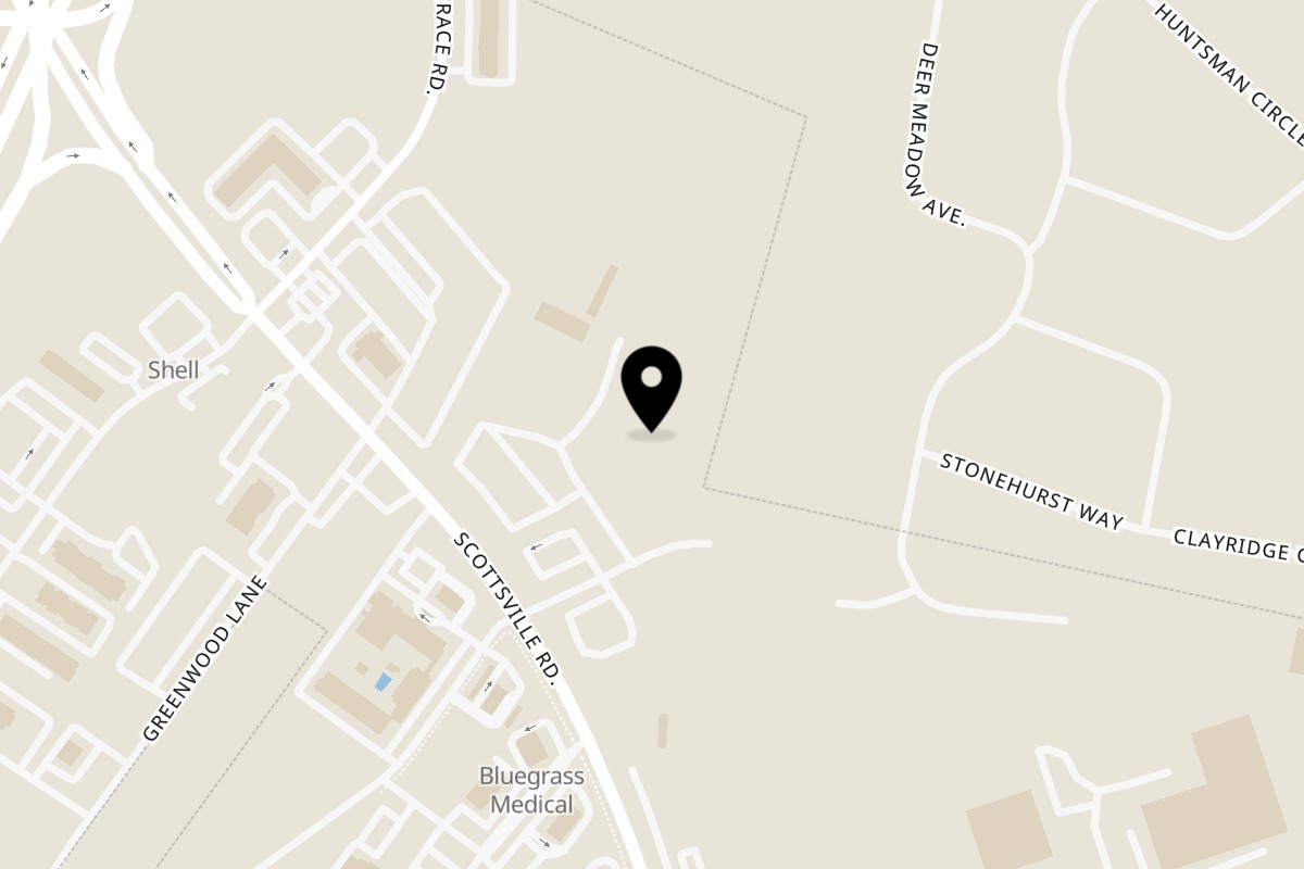 Map showing the location of Sankalp Bowling Green on 110 Orange Ct #102 in Bowling Green